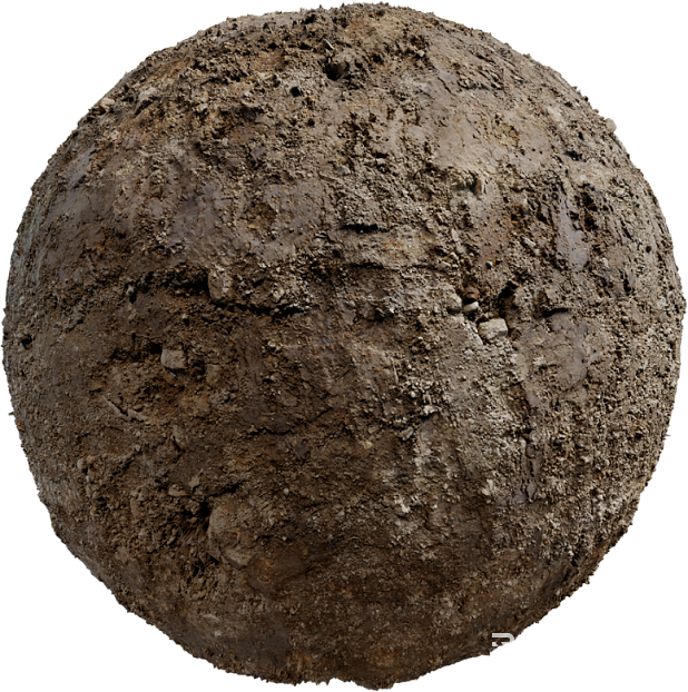 Soil PBR texture