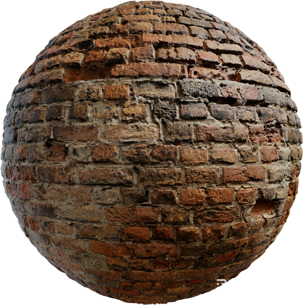 Brick wall PBR texture