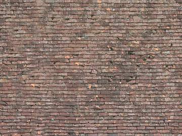 Red-brown old brick wall exterior wall finish texture (ID:ffaeh280026)