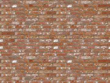 Red-brown brick wall exterior finish texture (ID:ffaeh340091)