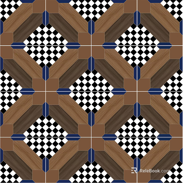 Light Luxury Geometric Pattern Tiles texture