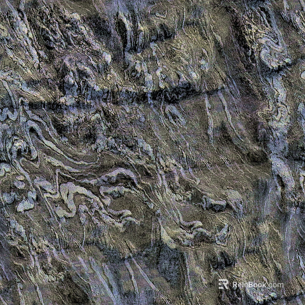 Rock Magic Grey Landscape Rock Seamless texture