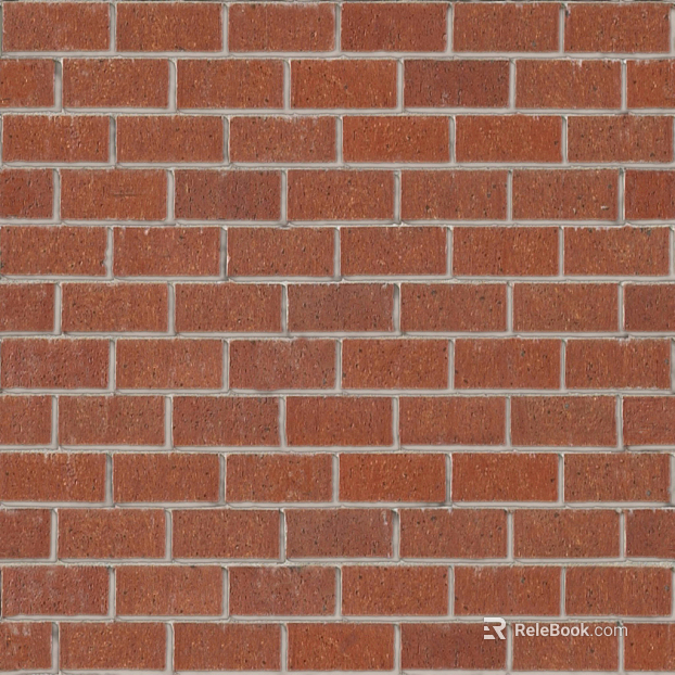 Brick wall brick red face brick seamless texture