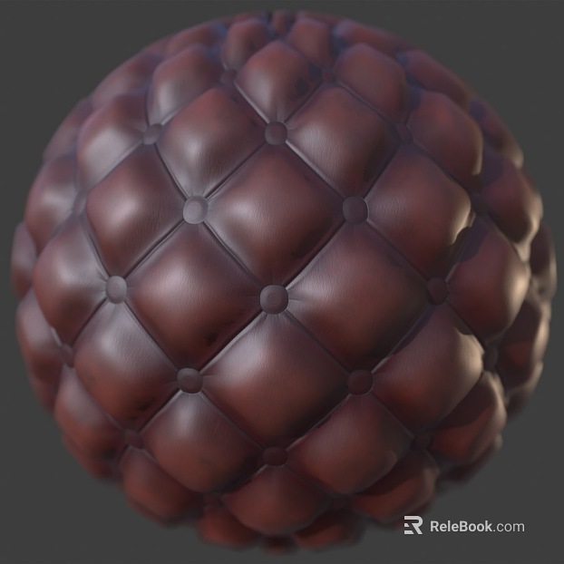 Soft leather PBR texture