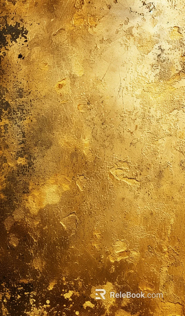 Gold plate texture metal texture