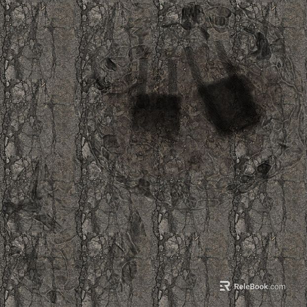 Dark gray shabby cement pavement texture