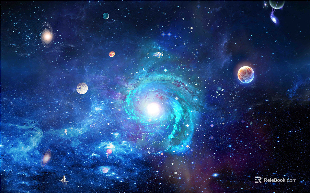 cosmic starry sky texture