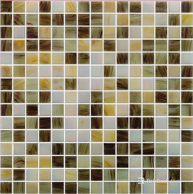 wood grain mosaic texture