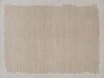 Beige Plain Fabric Wall Soft 3d model