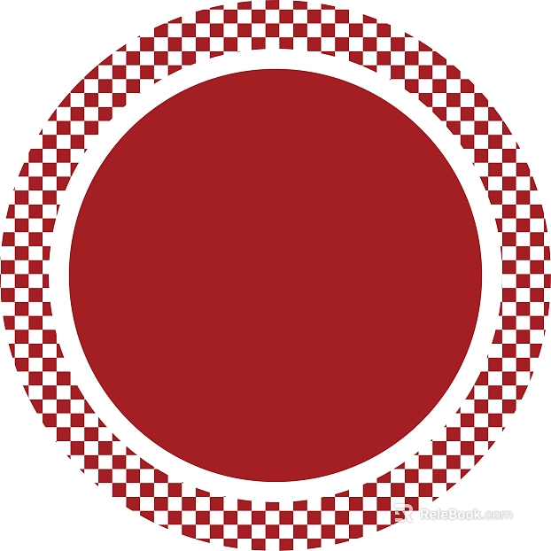 Red and white checkerboard plate stickers texture