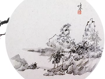 landscape painting texture (ID:ffacg20126)