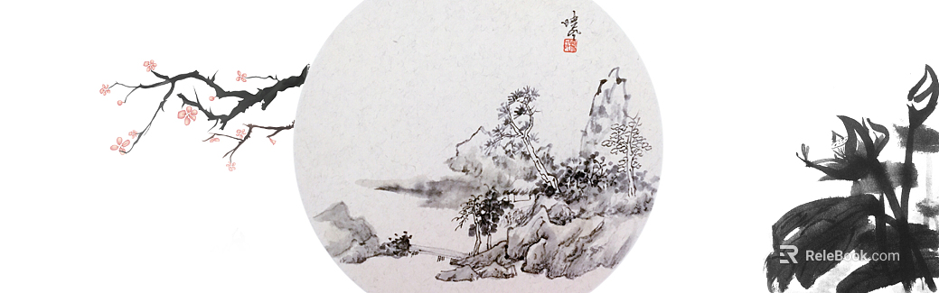 landscape painting texture