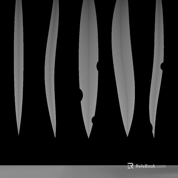 Black and White Bump Vertical Map texture