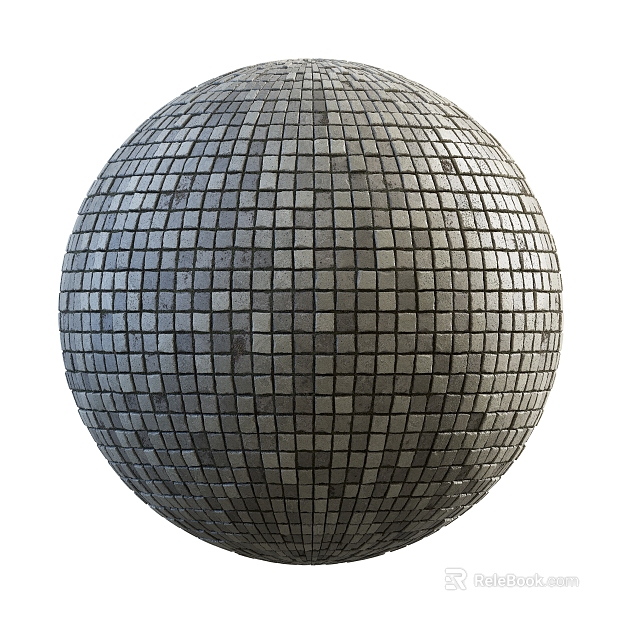 Sidewalk PBR texture