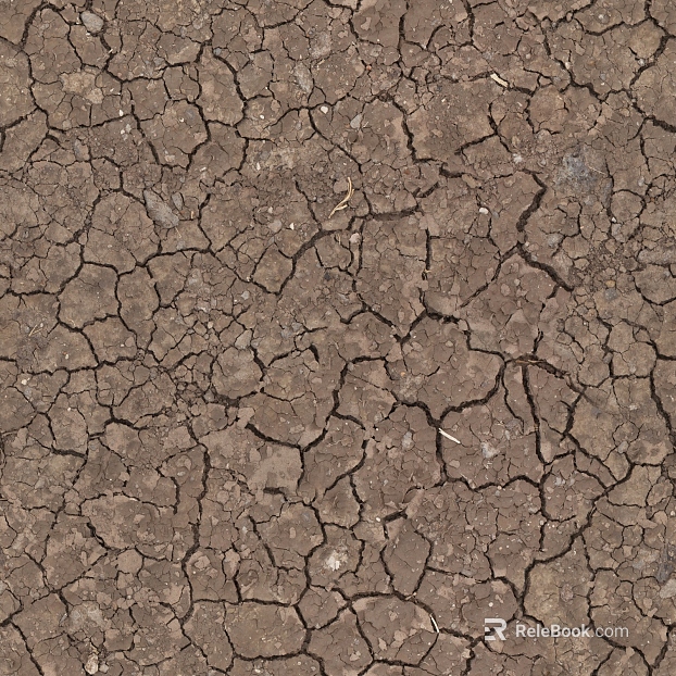 Mud ground texture