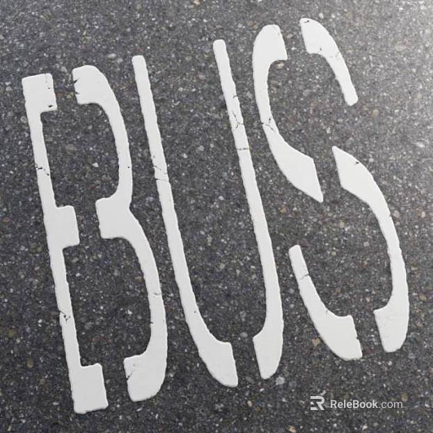 Pavement Marking PBR texture