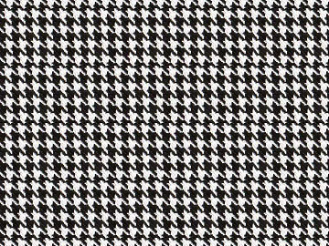 Black and White Houndstooth Clothing Fabric texture (ID:ffaeh025129)