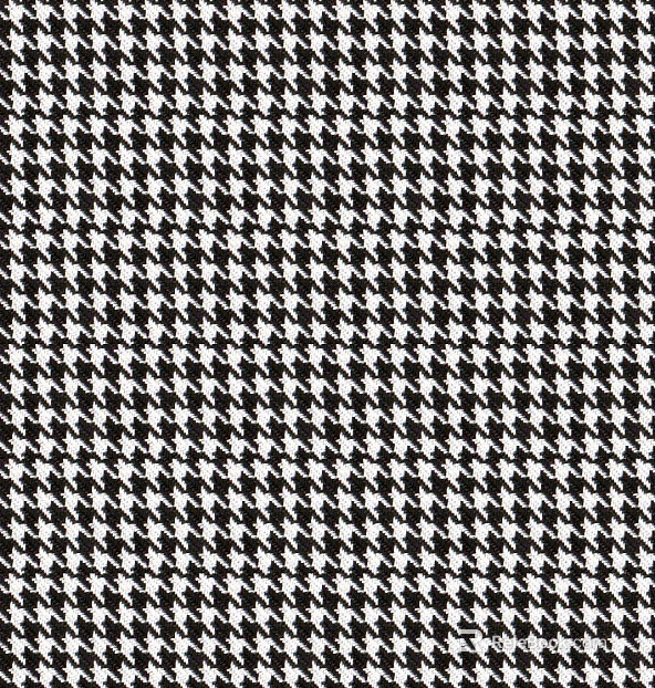 Black and White Houndstooth Clothing Fabric texture