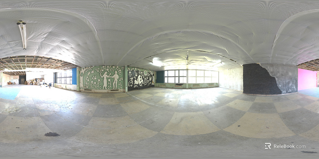 Indoor Hall HDR texture