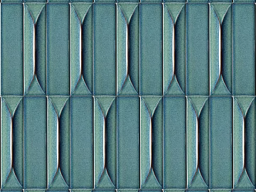 Peacock blue long handmade brick texture (ID:ffach056998)