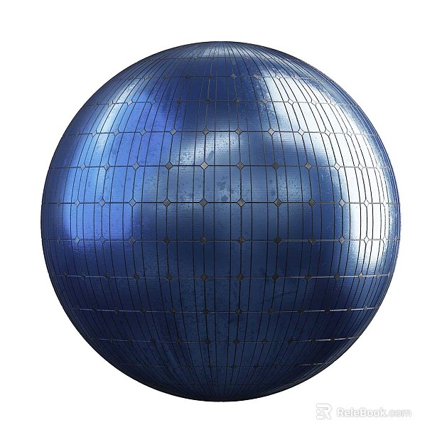 Solar Panel PBR texture