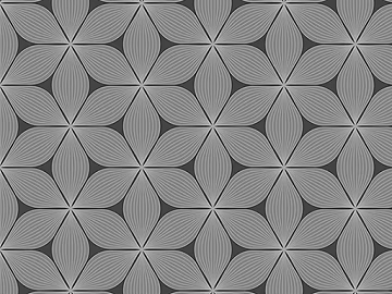Dark gray geometric pattern wallpaper wall decoration 3d model