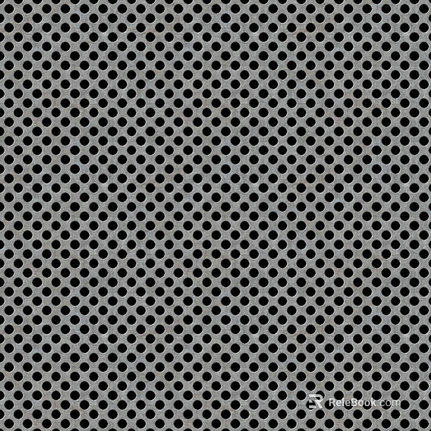 Perforated plate texture