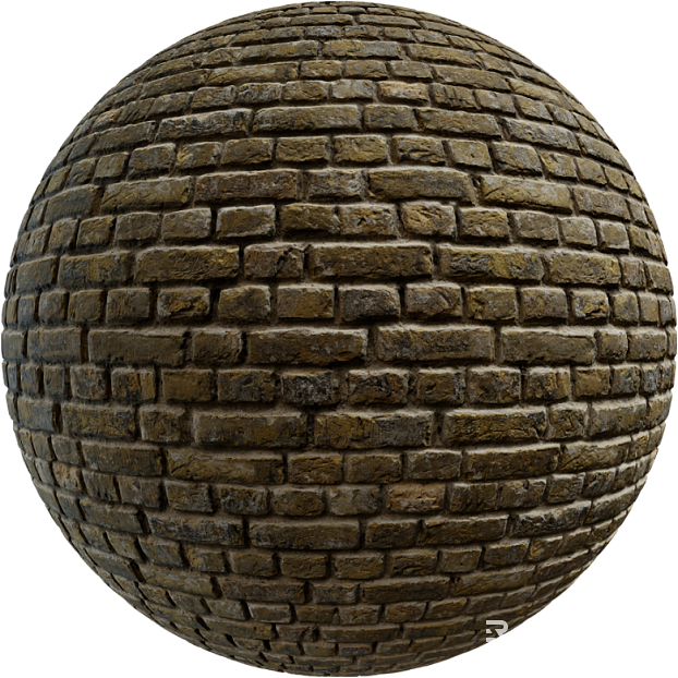 Brick wall PBR texture
