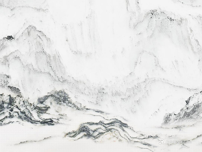 Landscape marble ink landscape rock plate vertical width texture