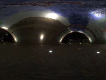 Tunnel Dome Painted HDR texture (ID:ffabg82081)
