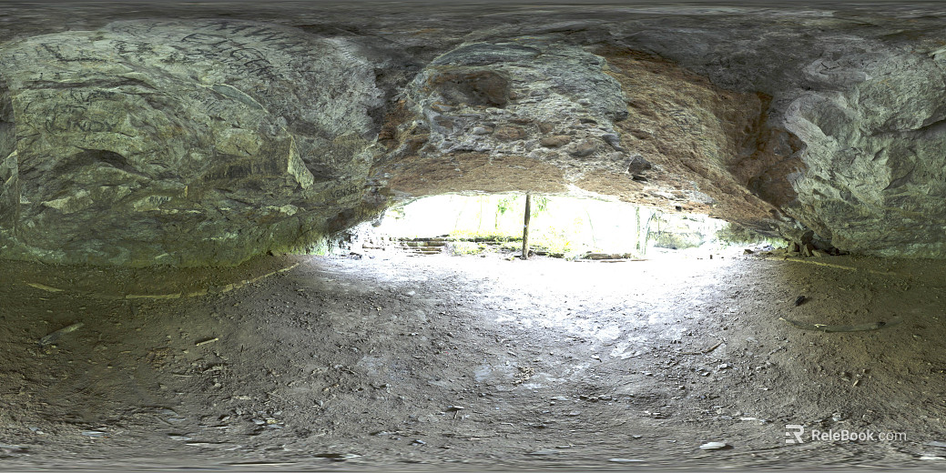 Outdoor Cave Day HDR texture