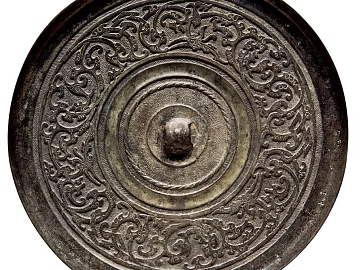 bronze mirror 3d model