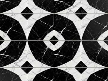 Modern Middle Ancient Style Black and White Stone Parquet Flower Geometric Pattern Water Knife Stone Parquet Floor Tile Light Luxury Black and White Parquet Marble texture (ID:ffaeh003727) Modern Middle Ancient Style Black and White Stone Parquet Flower Geometric Pattern Water Knife Stone Parquet Floor Tile Light Luxury Black and White Parquet Marble texture (ID:ffaeh003727)