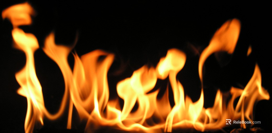 Flame texture texture