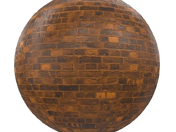 Brick wall PBR texture (ID:ffach681964)