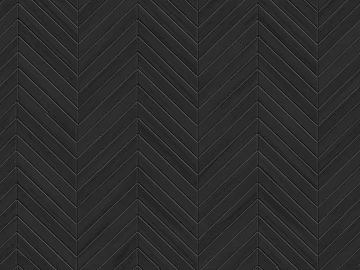 Black herringbone wood brick wall ground 3d model