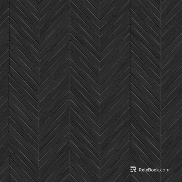 Black herringbone wood brick wall ground texture