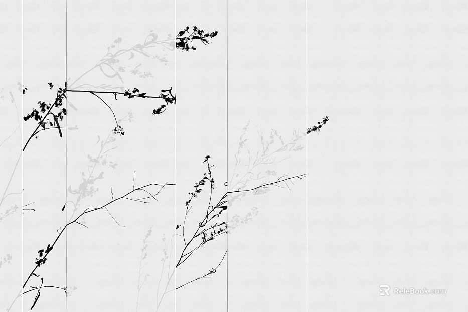 black and white painting texture
