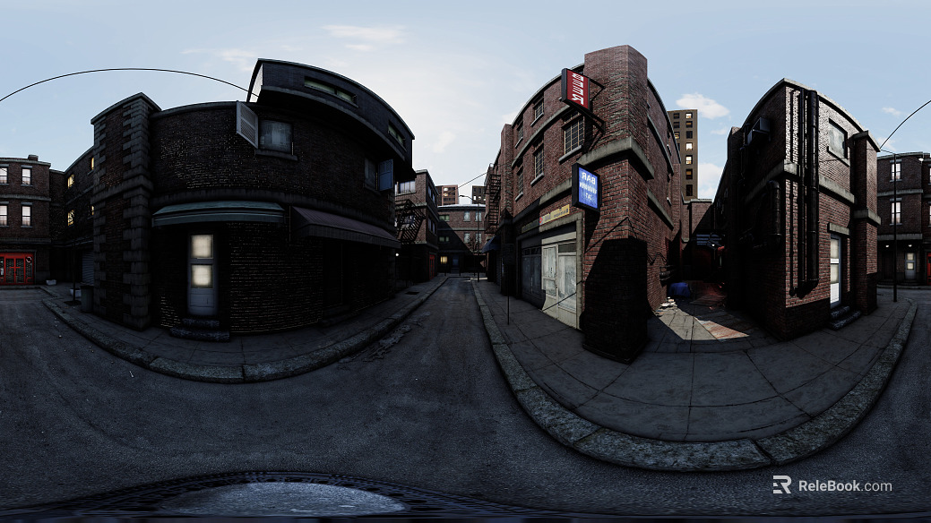 Old Street HDR texture
