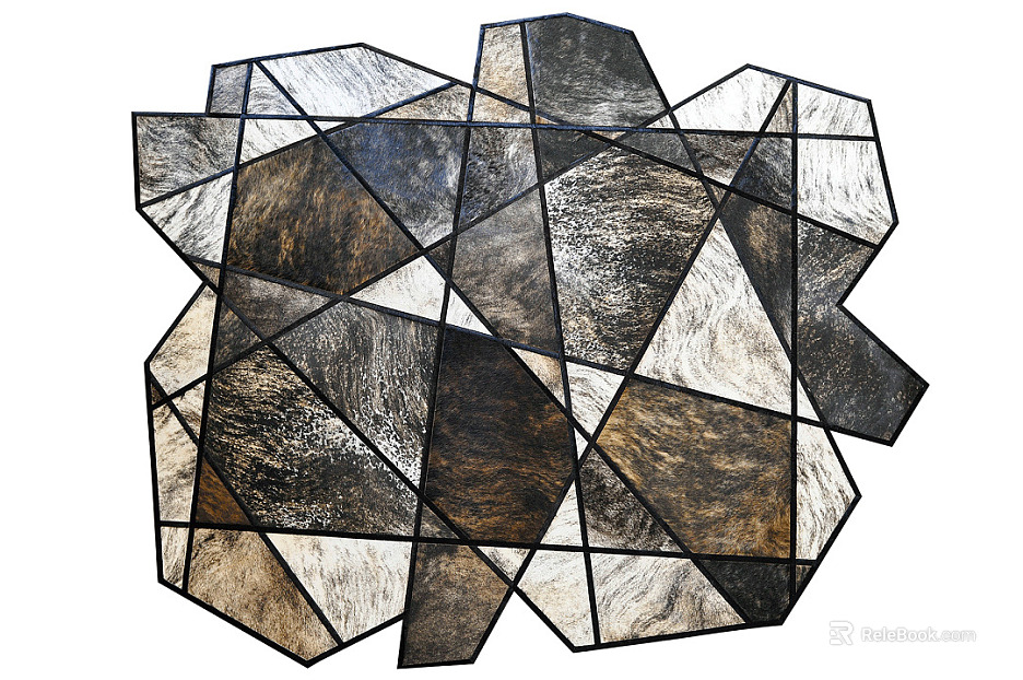 geometric carpet texture