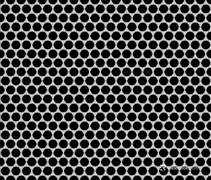 Perforated plate texture