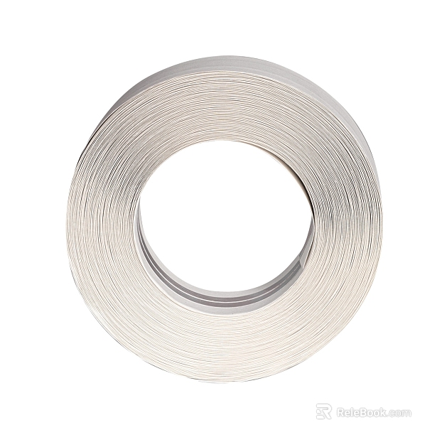 Silver brushed metal decorative strip texture