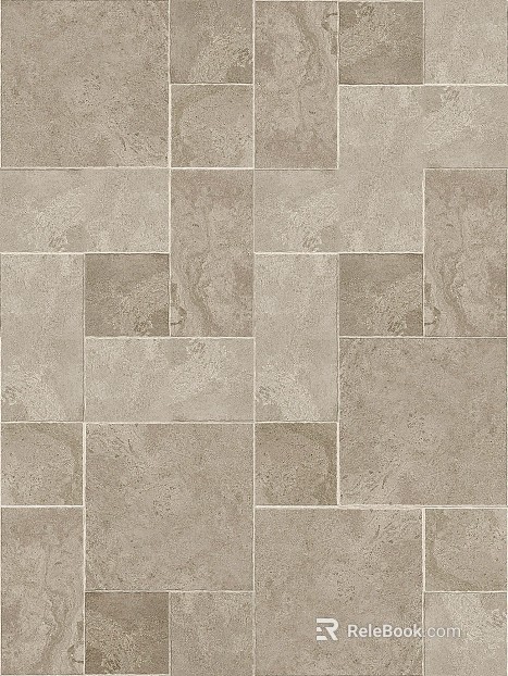 Light gray antique brick indoor ground texture