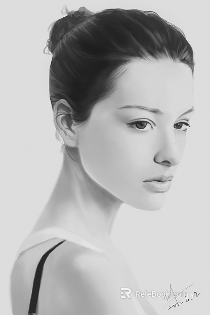 figure painting texture