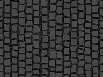Dark gray stone pavement, outdoor flooring texture (ID:ffaeh164546)