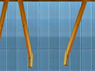 Light Brown Wood Changhong Glass Building Exterior Wall 3d model