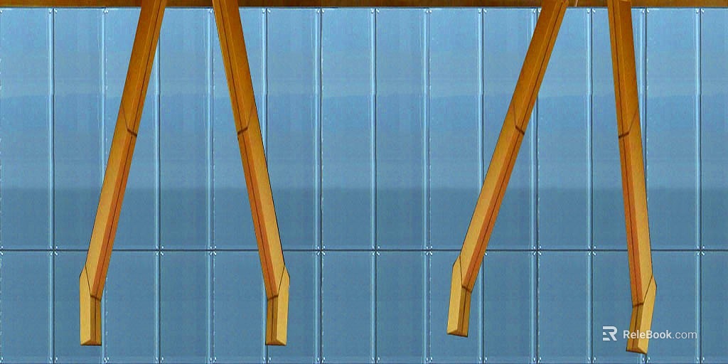 Light Brown Wood Changhong Glass Building Exterior Wall texture