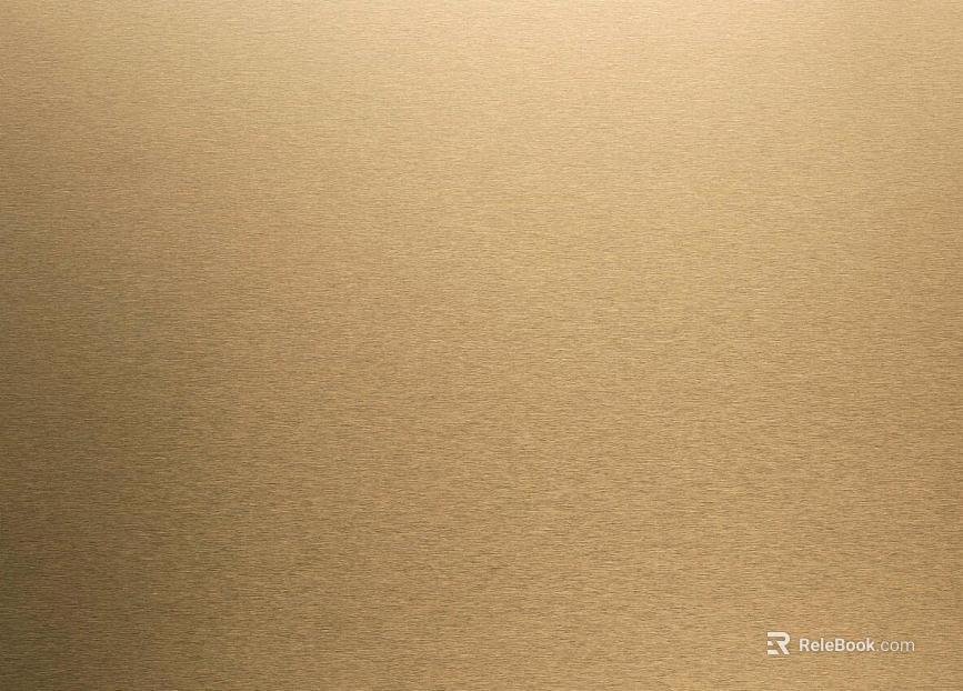 Gold brushed metal decorative surface texture