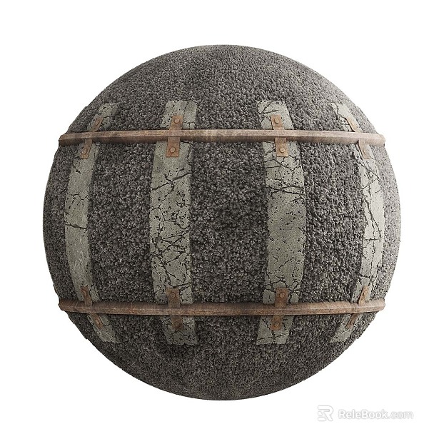Track PBR texture