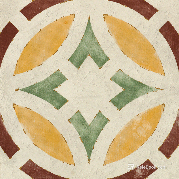 Eagle Brand Tile Tile Green Collage Floor Tile texture